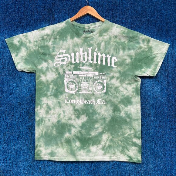 Sublime 40oz to Freedom Long Beach Boombox Band Tie Dye L - Picture 1 of 4